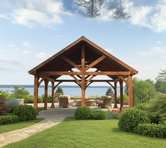 Timberwood Aframe Pavilion