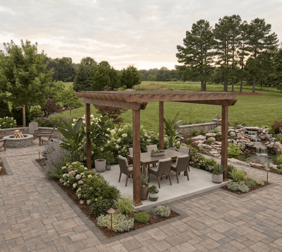 superior wood pergola
