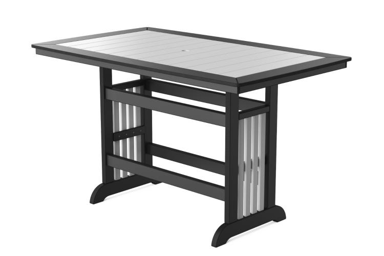 42"x70" Farmhouse Mission Bar Table