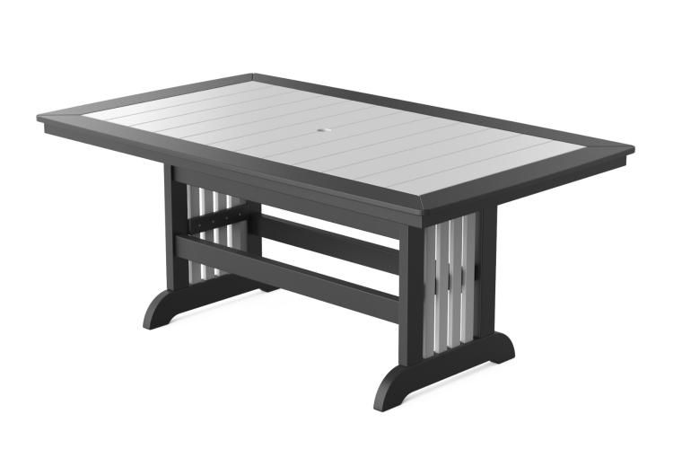 42"x70" Farmhouse Mission Dining Table 