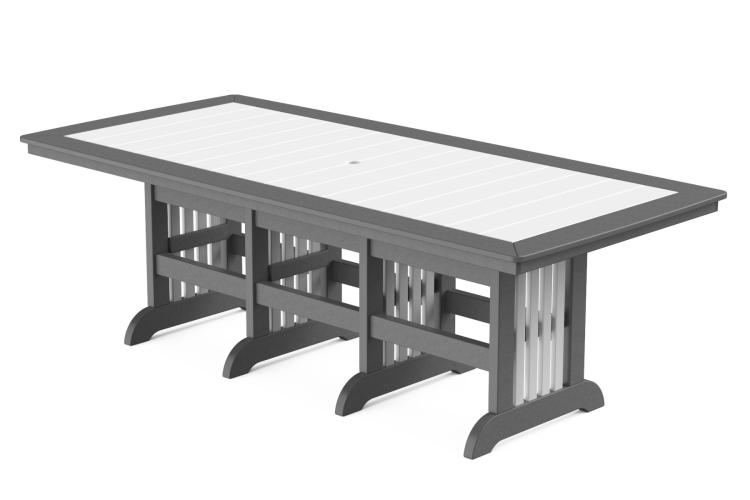 42"x95" Farmhouse Mission Dining Table 