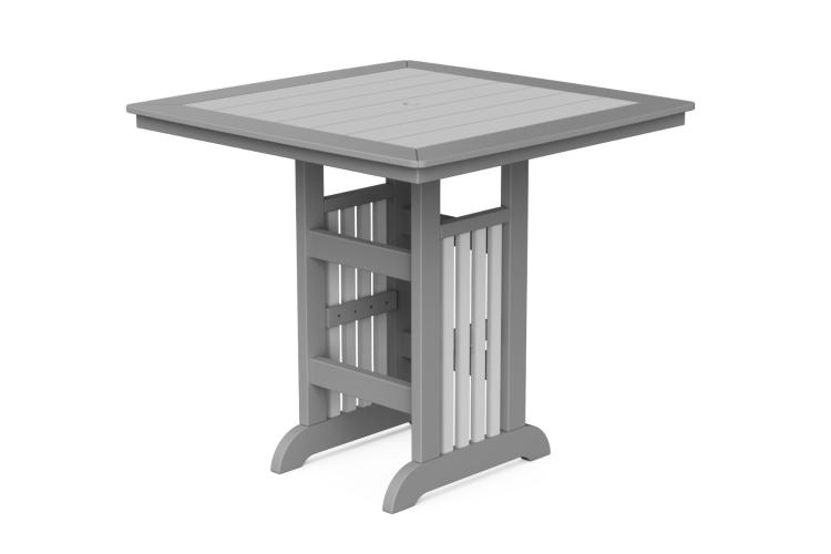 45"x45" Farmhouse Mission Bar Table