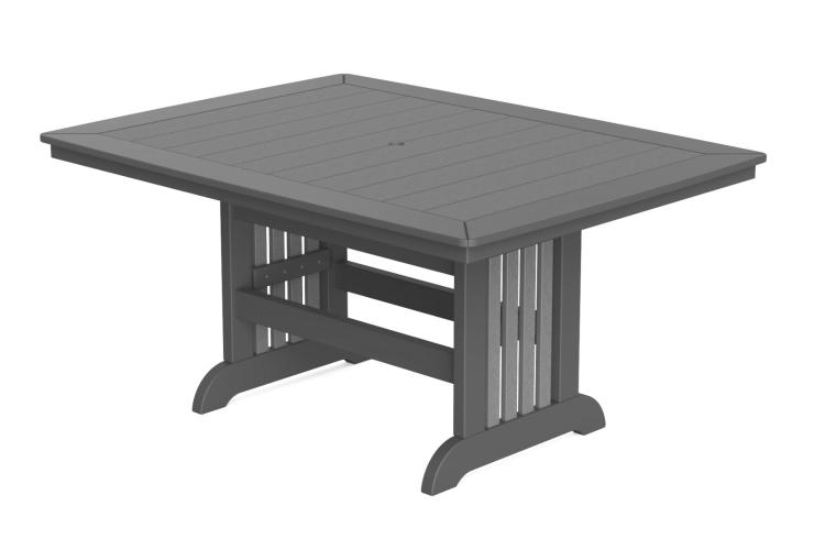 45"x60" Farmhouse Mission Dining Table 