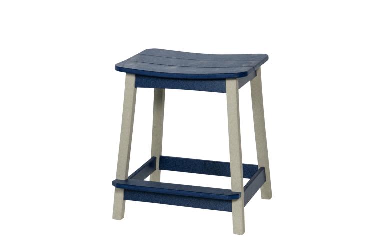 SurfAira Saddle Stool made of poly lumber