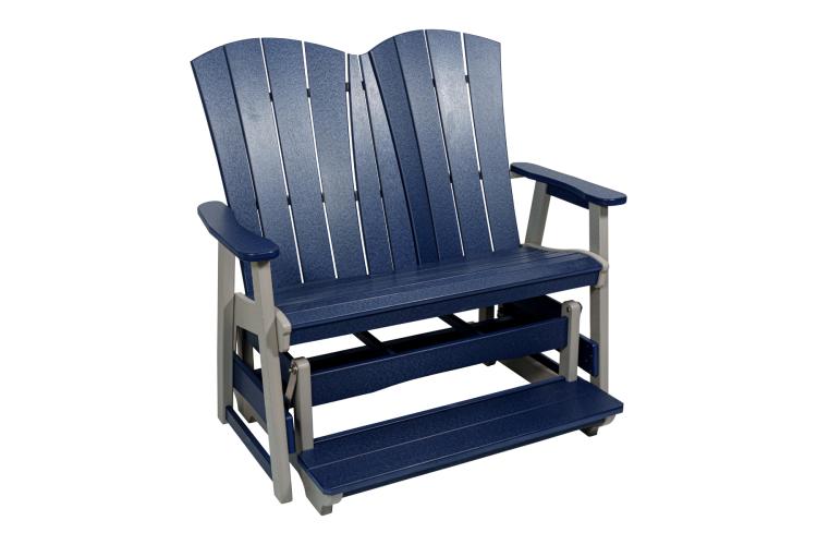 Serenity Double Counter Glider Blue & White