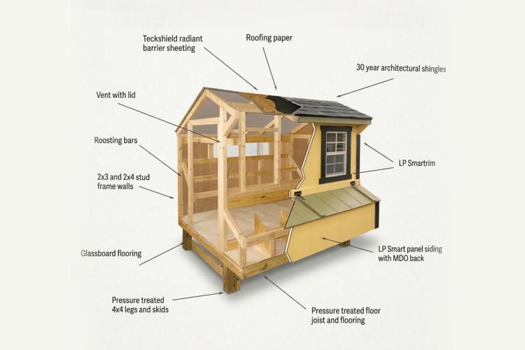 Chicken Coop Construction Details