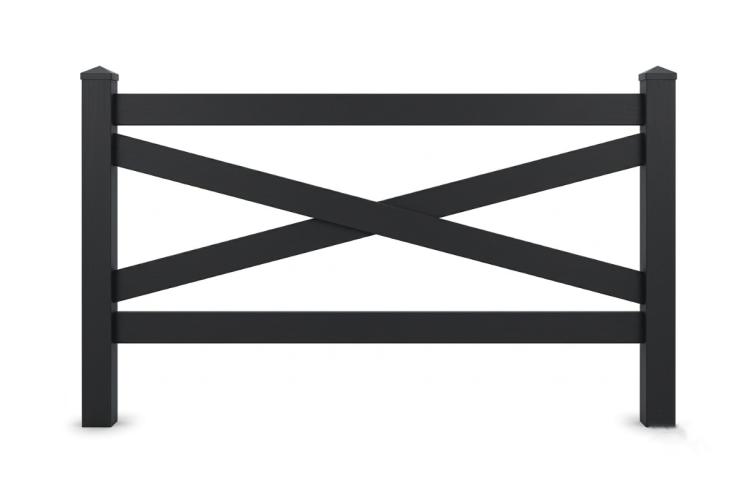 Cross Rail Fence