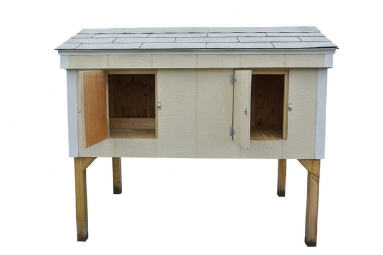 Double Rabbit Hutch Back