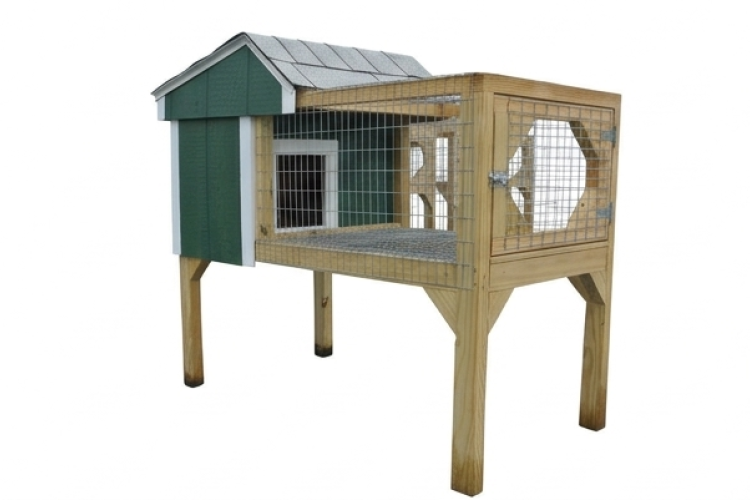 Single Rabbit Hutch Front