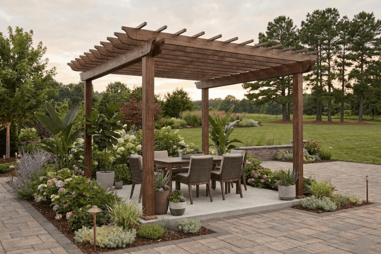 Superior Wood Pergola
