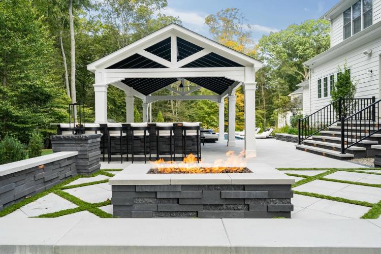 Vinyl A-frame Pavilion Custom Built