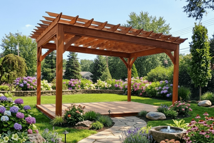 Classic Wood Pergola