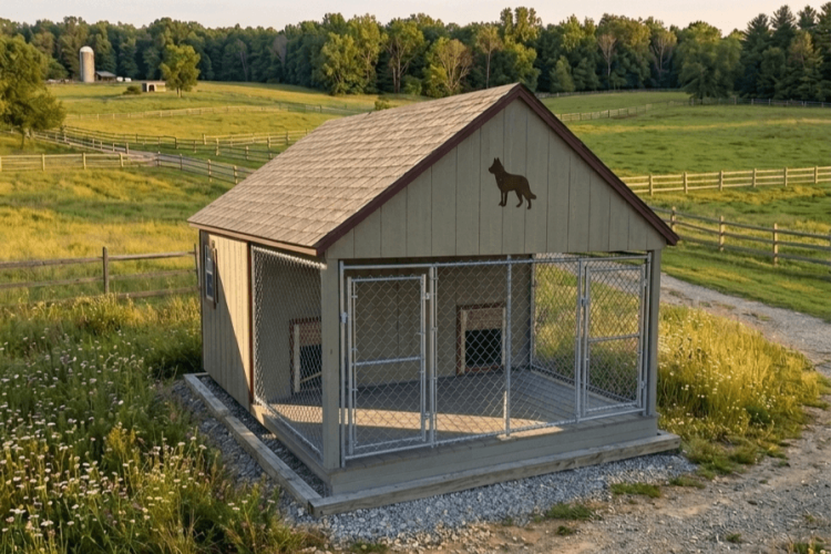 Double Pen Dog Castle