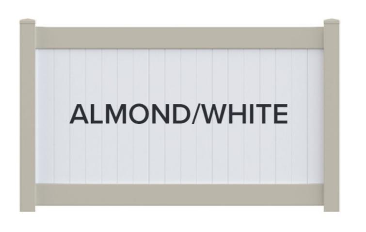 almond-white