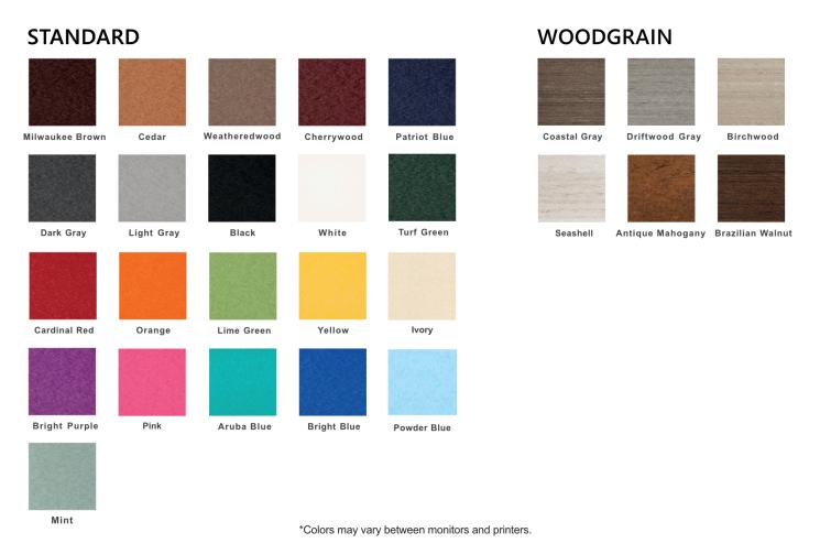 beaver dam colors